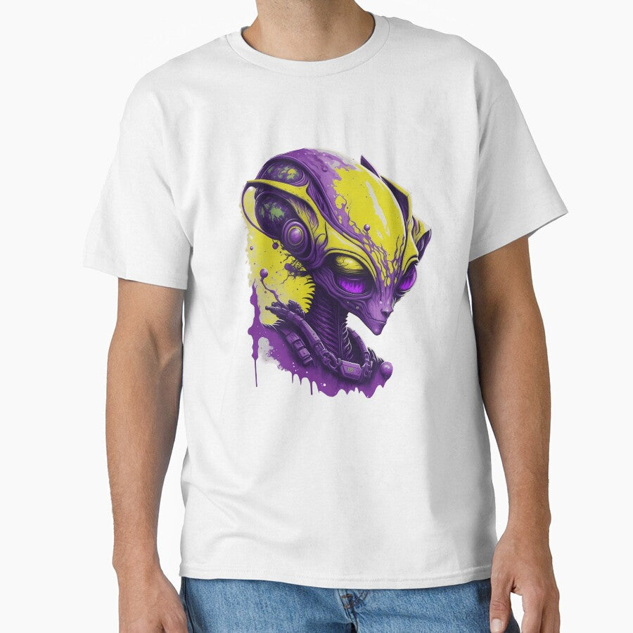 Alien Purple by 3rd Eye Perceptions Unisex , , , Long Sleeve Tee