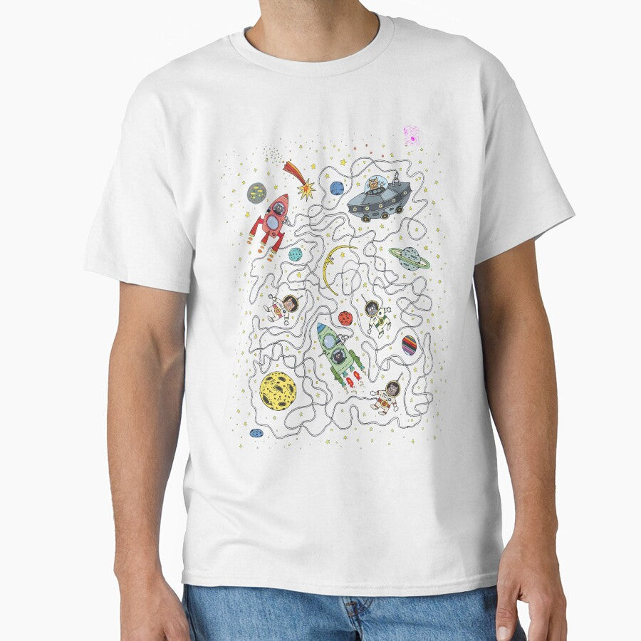 Space Creatures Classic (Stars) - Amazing Gift Funny. by Imadovic Unisex , , , Long Sleeve Tee