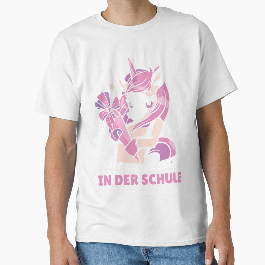 that leaves kindergarten and the inscription ICH GLITZER NOW IN SCHOOL. by AaaleXX