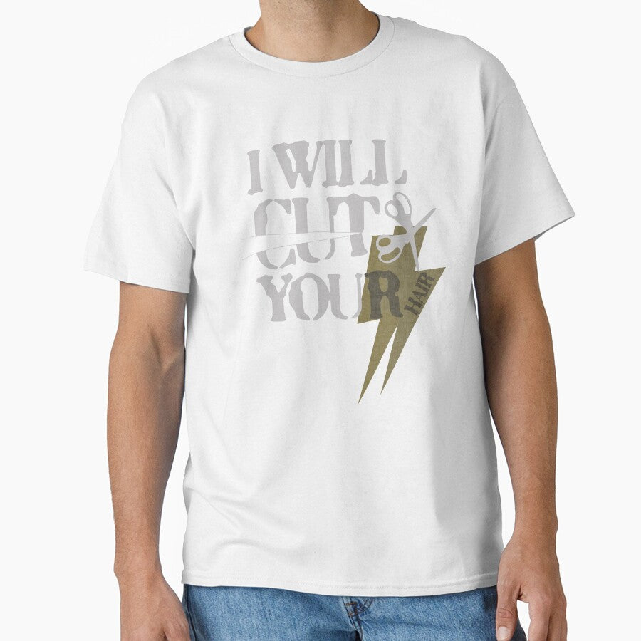 Funny Sarcastic Phrase Hair Stylist Cut Hair Black by TackyTime