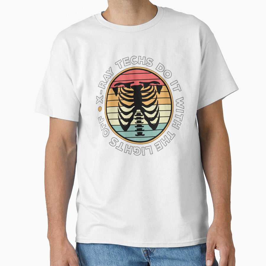 Radiology Tech X-Ray Techs Do It Retro Xray Tech by tshirtconcepts