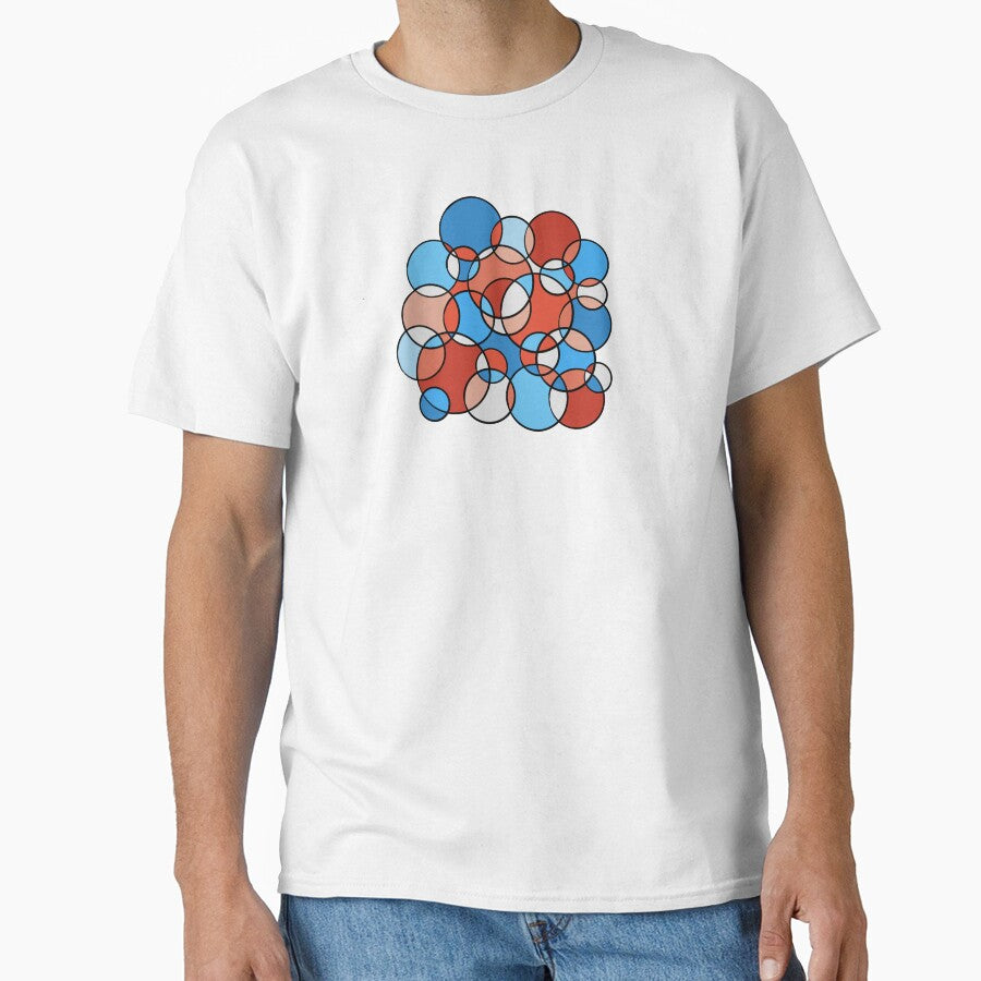 Red, White, and Blue Overlapping Circles by roleydesigns