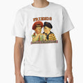 Vintage Girl And Boy Nostalgic Retro Feeling Childhood Friends by LashCreations