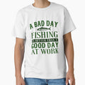 Fishing gift - A bad day fishing is better than a good day at work by ETIndustries