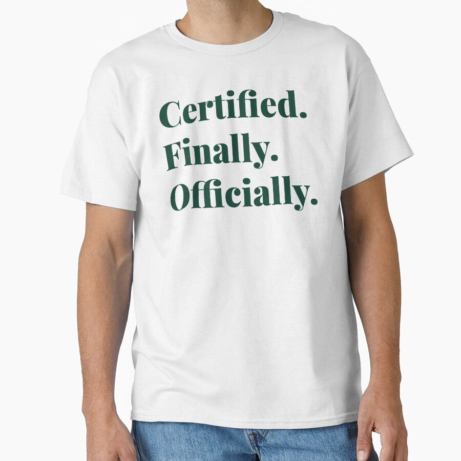 Certified Finally Officially School Psychologist Gift by 2SDFromFine