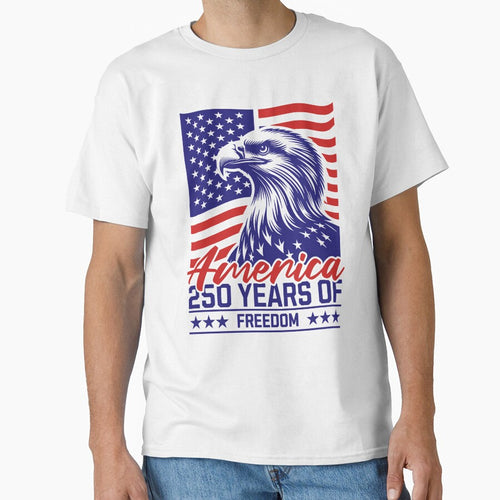 4th of July Independence Day Shirt,  250 Happy Birthday America, Fourth of July Gift by colorleafz