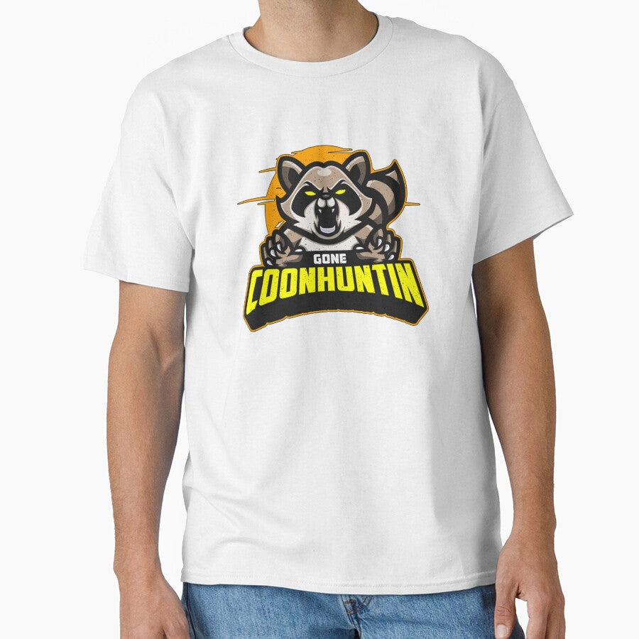 Gone Coonhuntin Loves Coon Hunter Coonhound Raccoon Hunting by taaddison50