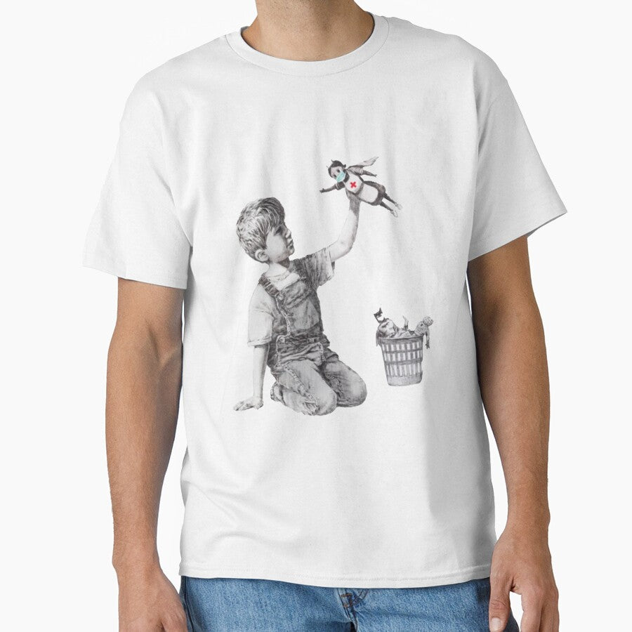 Banksy tribute to nurses by SarahHoltie