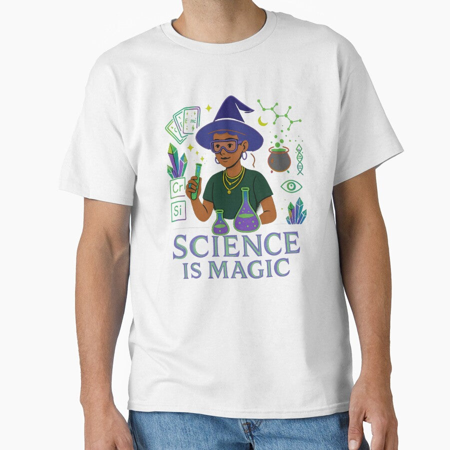 Science Is Magic: Inspiring STEM Artwork for Students & Educators by Feline Rockstars