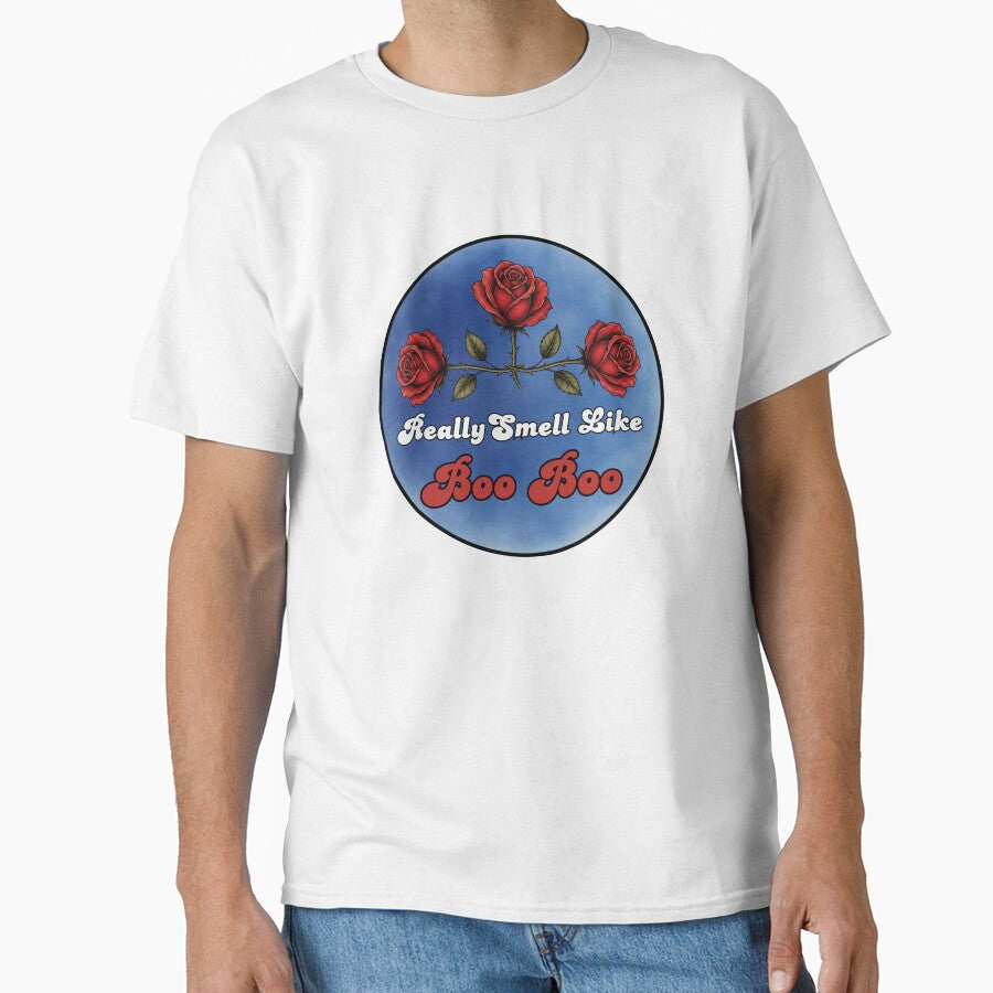 Roses Really Smell Like Boo Boo – Funny Hip Hop Rose Design by MusicFanTees