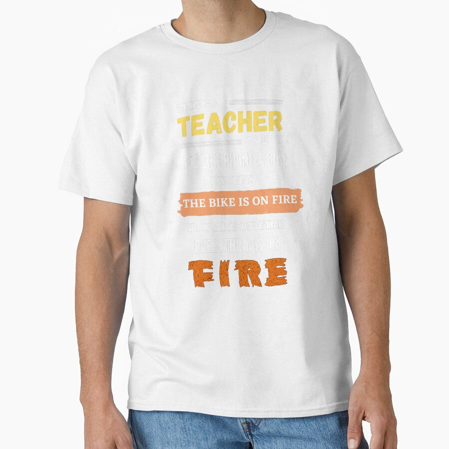 Being a teacher is easy by Funtastic-GOODS