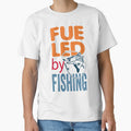 Fueled By Fishing Funny Fishing Lovers by AmethystMurad