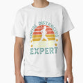 Funny Running Social Distancing Expert by DreamColor