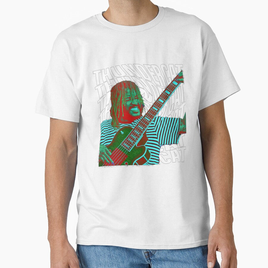 amercian bass guitar, Thundercat Premium by SeanWeasleyArt
