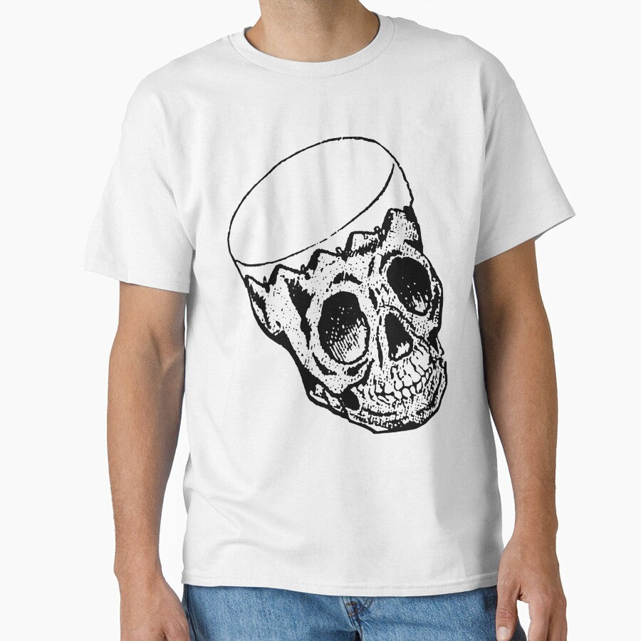 Vintage Skull Drum Retro Horror Drummer Gift by TheAplus