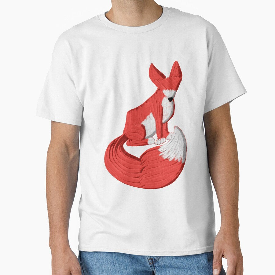 "Cotton Fox" by BriKri Unisex , , , Long Sleeve Tee