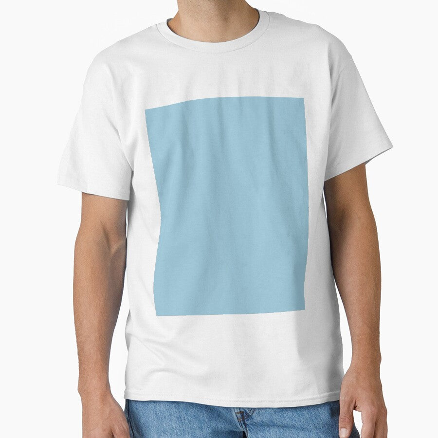 Plain Solid Color Medium Blue Pastel Blue Baby Blue by mimihuang creations