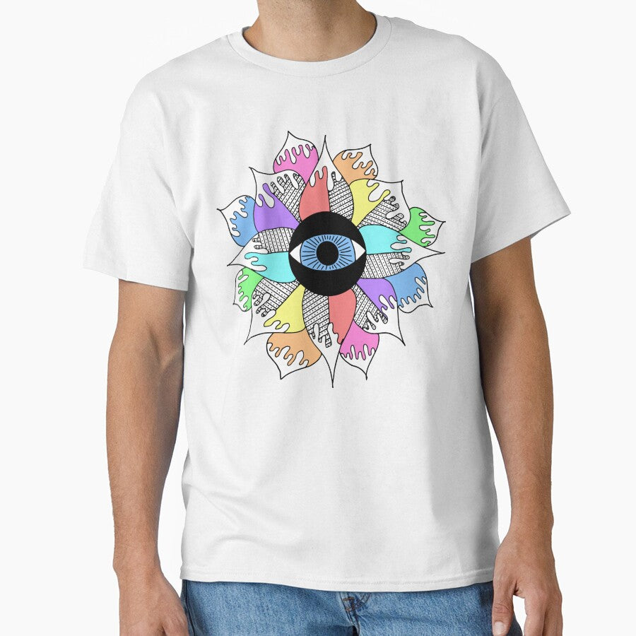 Pastel Eye Flower by Rainbaux Brite