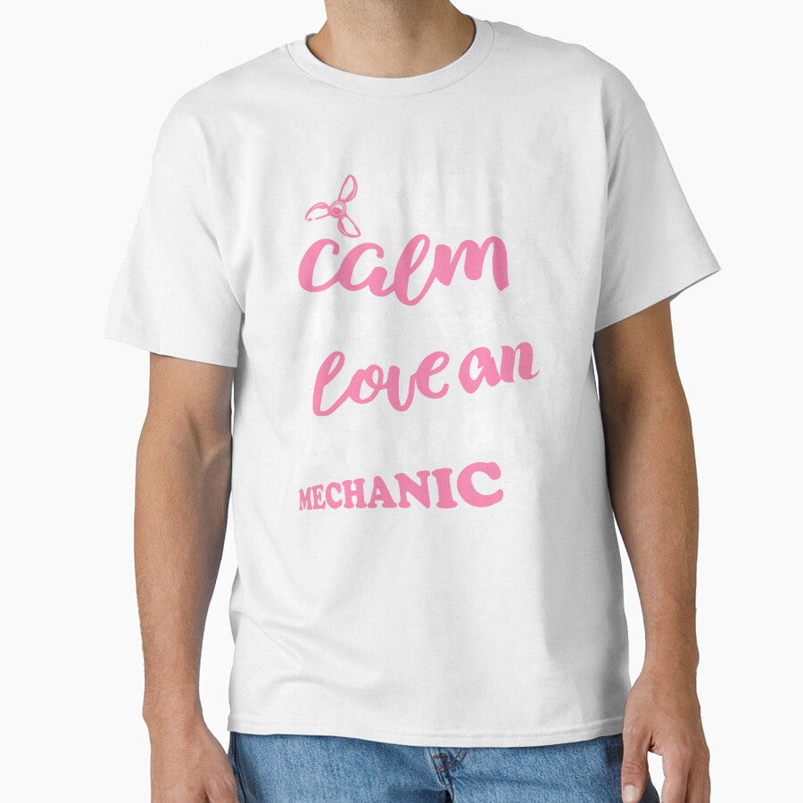 Keep Calm And Love An Aircraft Mechanic by UnknownArtistt