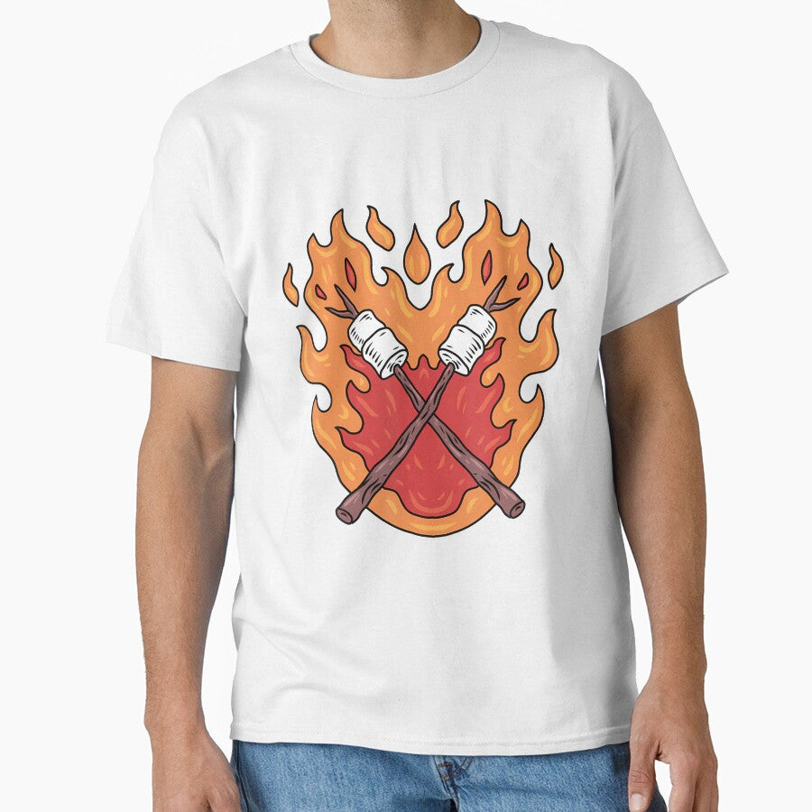 Camper Outdoor Campfire Marshmallow Camping by oglesum