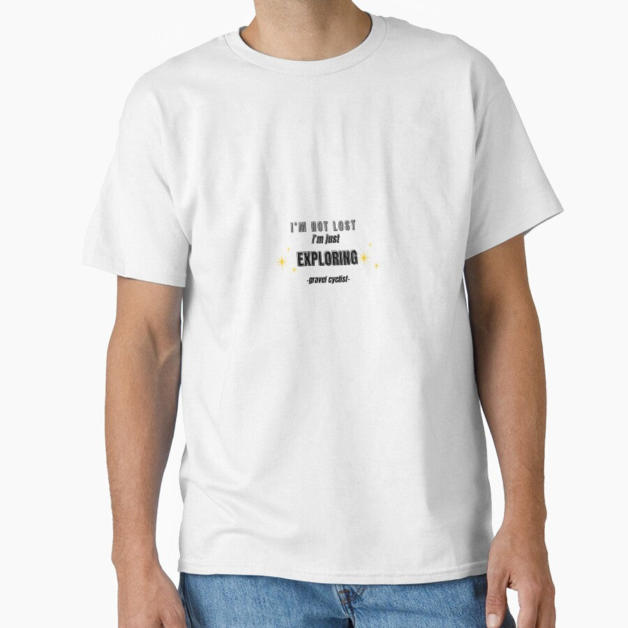 I'M NOT LOST I'M JUST EXPLORING GRAVEL CYCLING MEME by cyclingmania
