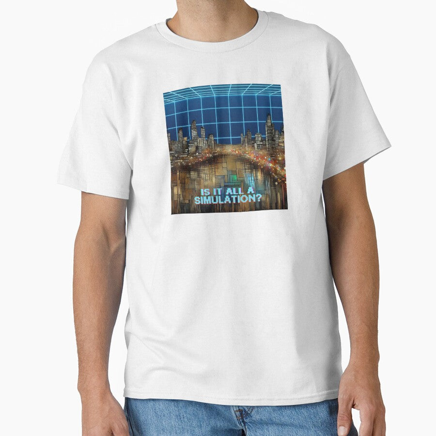 Do We Live in a Simulation? - Digital City by HausKatz