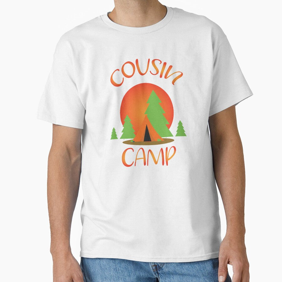 Cousin Camp Shirt – Family Reunion & Matching Vacation Design by PixelWaveBD