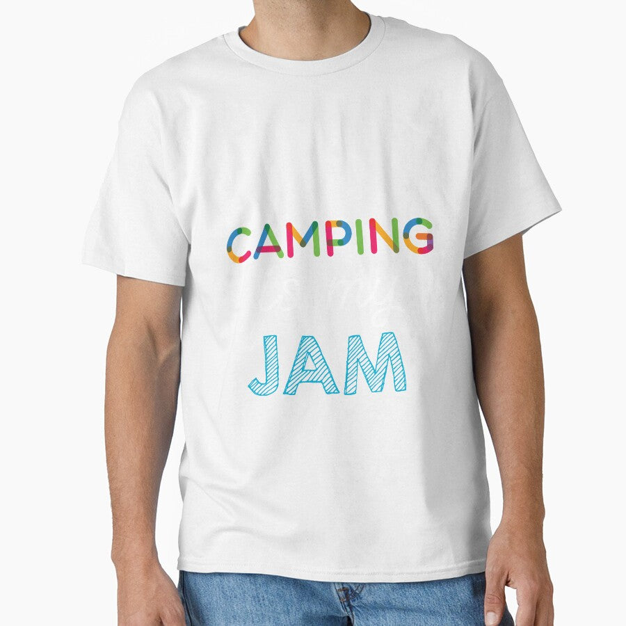 Camping is my Jam. Funny Camping Design by Custom365