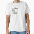 Cycling Girl Definition - Funny Cycling Lover by Watsonarts
