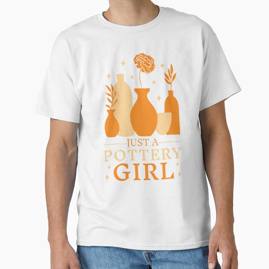 Potter Ceramic Clay - Handcraft Just A Pottery Girl by ElaineEsther