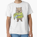 Wombat Wombats Firefighter Australia Hero Gift by LouiseLamoure