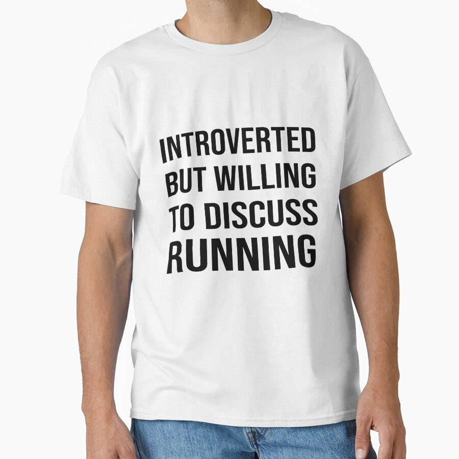 Introverted but Willing to Discuss RUNNING - Funny RUNNING by YukiShop