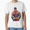 No Pain No Gain | Gym Stickers by Panda-creates