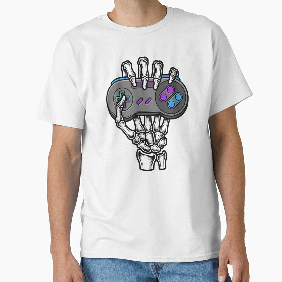 Skeletal Gamer by Drippik
