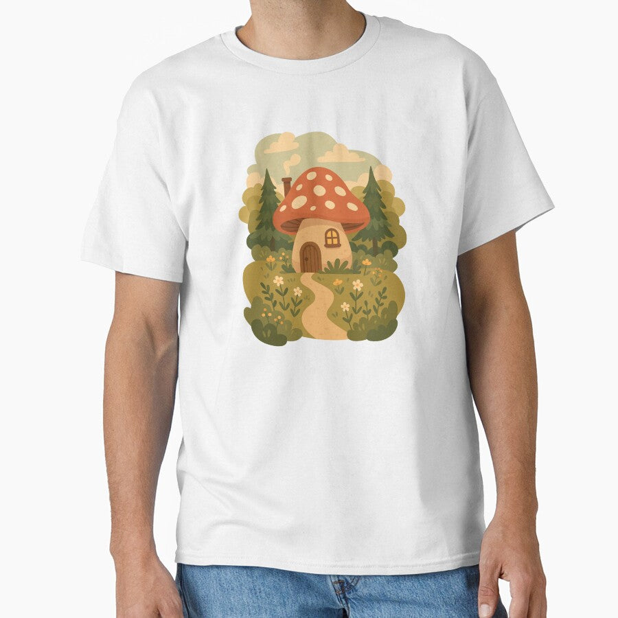 Cozy Mushroom House in the Forest by CHERRY--SHOP