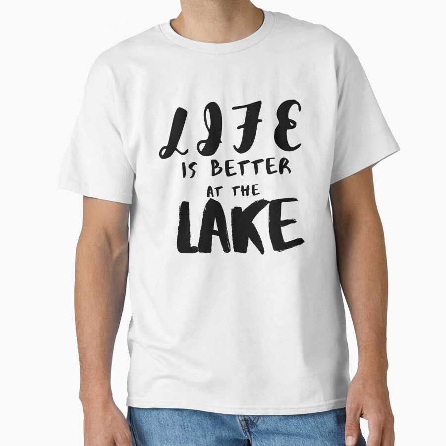 Camping funny Camping lake joke by OneTimeEngineer