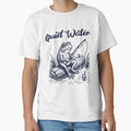 Quiet Water Frog Fishing, Peaceful Fishing Life Design by TeeVerse27