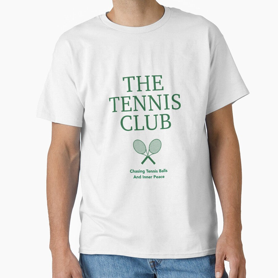 Chasing Tennis Balls — Cute Two‑Line Tennis Design by Novalineastudio