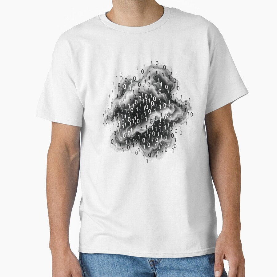 Cloud Computing Binary Art For Developers by eikulabs