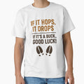 If It Hops, It Drops – Funny Deer Hunting Quote by Eric’s Creative Corner