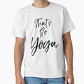 That's So Yoga Cute Yoga Quote by TNDesignStudio