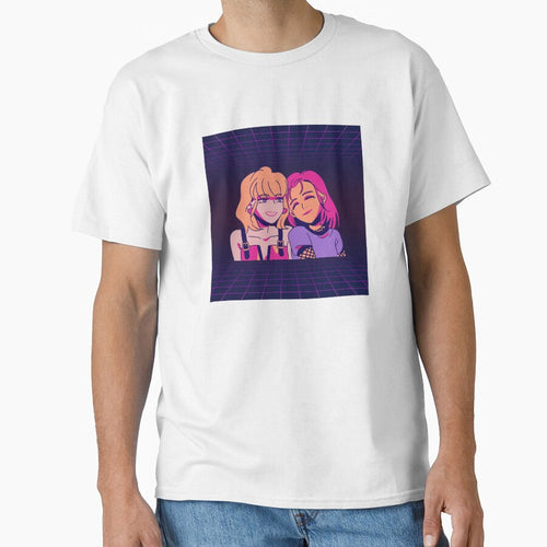 90s Retro Anime Vaporwave Kawaii Neon Girls by lycancorvus