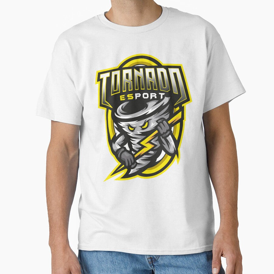 Tornado Esports Logo – Fierce Storm Gaming Mascot Design by MerlinWear