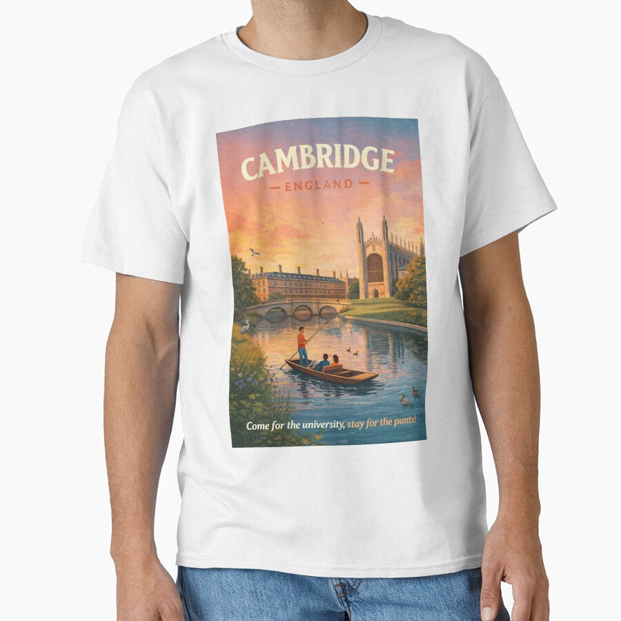 Cambridge England River Cam King's College Chapel Trinity College Cambridge University by Aryabek