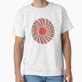 Retro Boho Sun, Abstract Sunburst 70s by retrippy