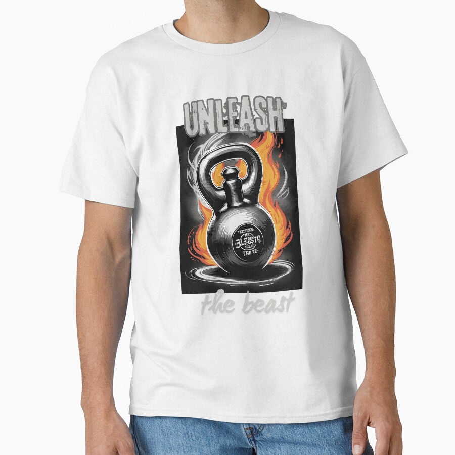 Release the beast Dumbbell in flames Gym enthusiast sketch by CallisC Arts ⭐⭐⭐⭐⭐ by CallisC-Arts