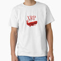 XRP Whale – Shiny Red Crypto Investor Art by DesignsMjB