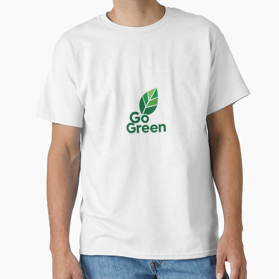 Go Green - Minimalist Eco-Friendly Leaf Design by DesignerSator