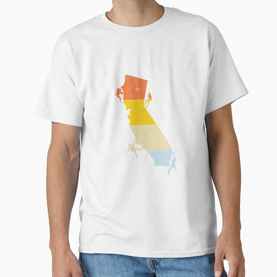Vintage California Climbing Mountain by YesterDayCheck