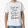 I Hate You I Hate This Place See You Tomorrow Funny Workout Quote by TNDesignStudio